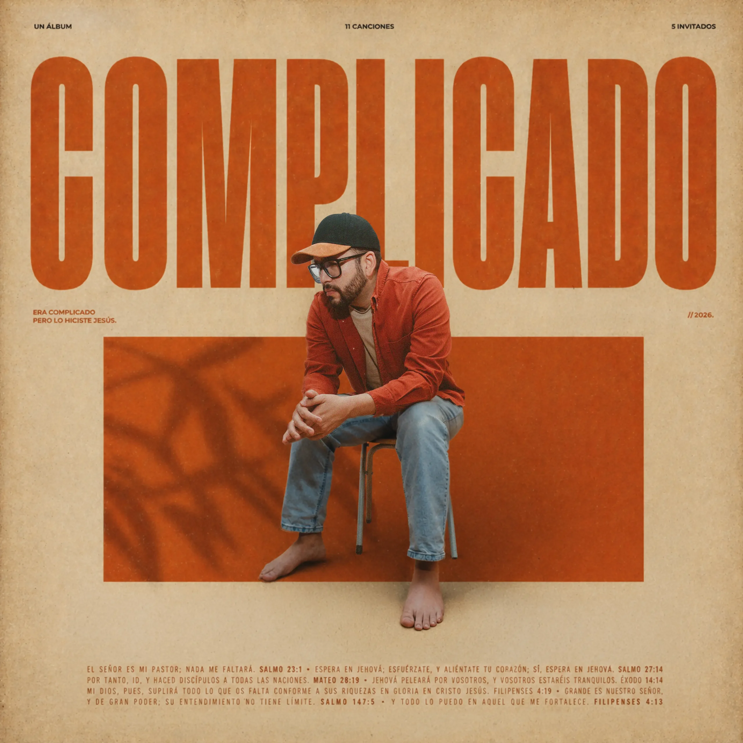 Portada del álbum Complicado de Samuel Troc